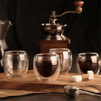 Tazza da Espresso in Vetro a Doppia Parete