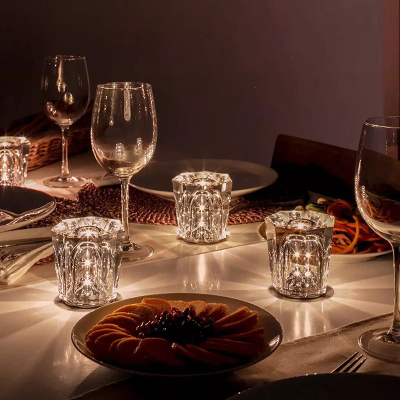 AuraGlow - Lampada da Tavolo Wireless Elegante per un'Atmosfera Moderna
