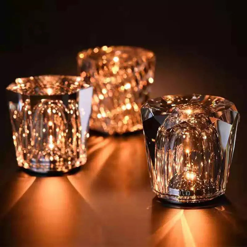 AuraGlow - Lampada da Tavolo Wireless Elegante per un'Atmosfera Moderna