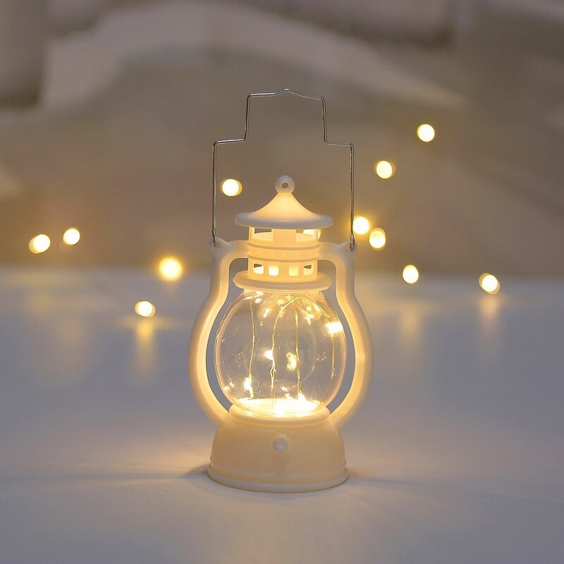 LantaGlow – Lanterna in stile vintage con corpo arrotondato e luce ambientale calda