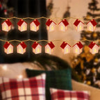 Casette di Natale in Legno con Illuminazione LED – Decorazione Natalizia Decorativa