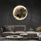 LunaGlow - Lampada da parete a LED minimalista a forma di luna per un'atmosfera accogliente