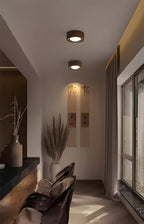 WalnutLume Light – Moderno lampadario a LED in legno di noce
