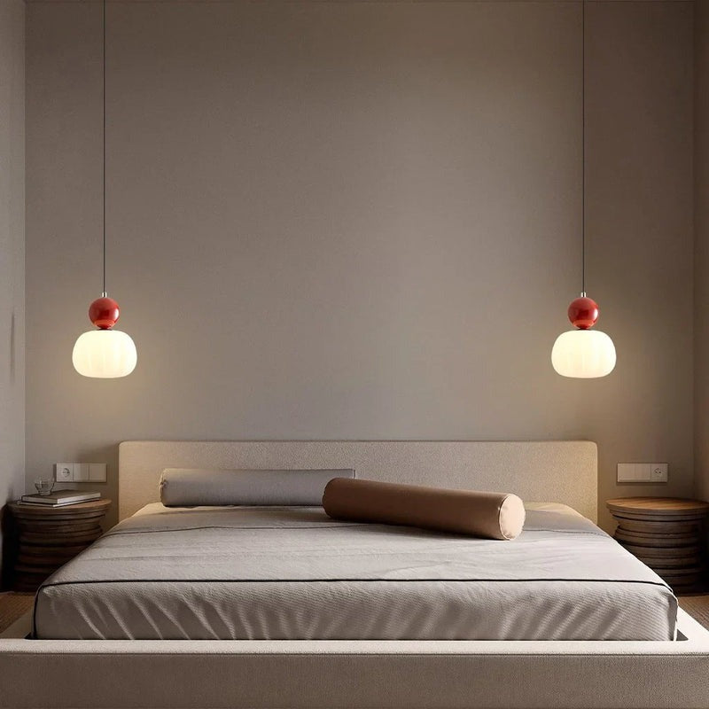 Lampada a sospensione Scout Creme Art Deco per la camera da letto