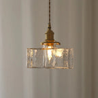Fatima - Lampada a Sospensione Retro Moderna in Vetro