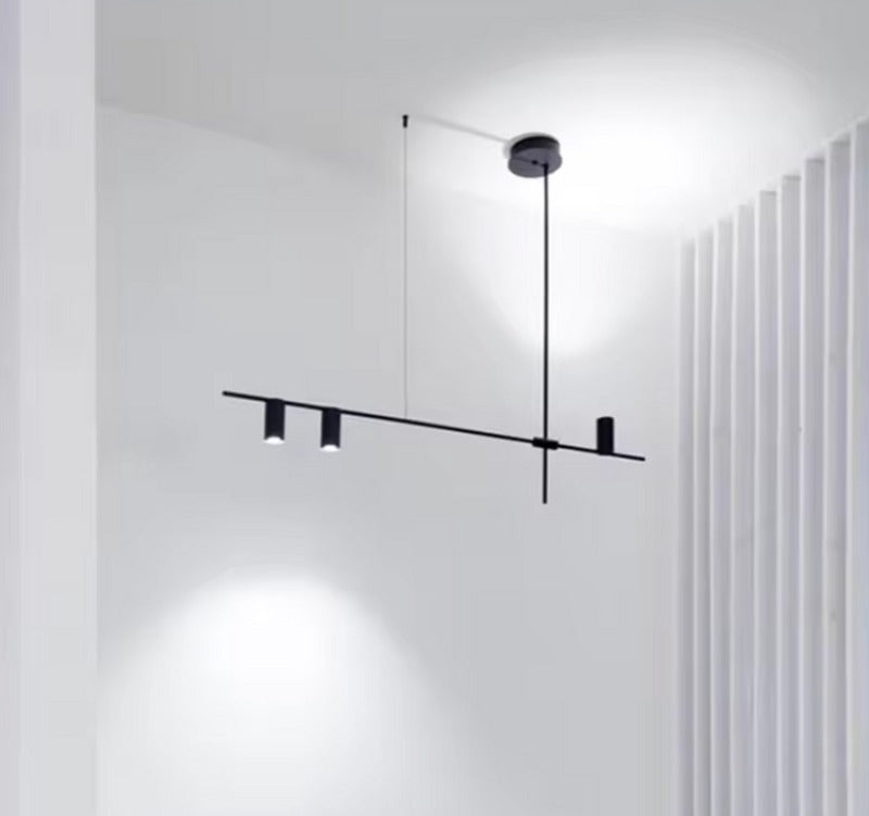 Lampadario Moderno Noreen Con Rivestimento Lungo