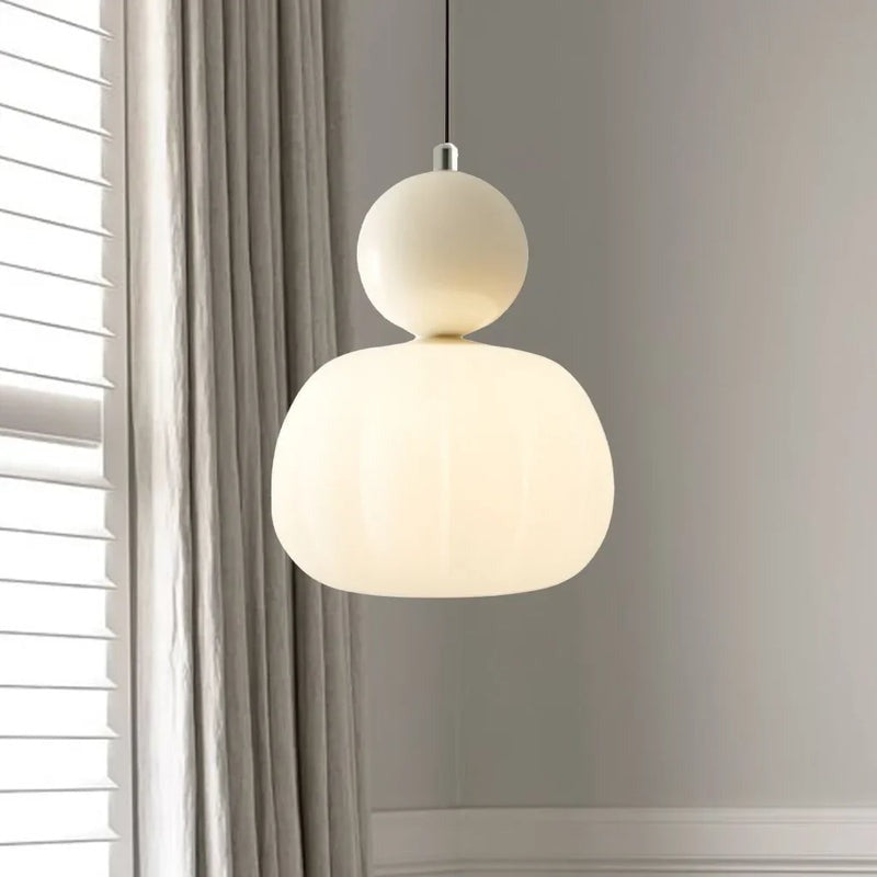 Lampada a sospensione Scout Creme Art Deco per la camera da letto