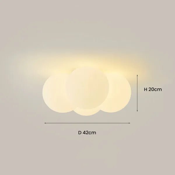 Lampada da soffitto Cloud Hardware Moderna