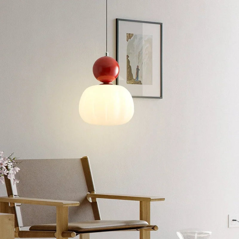 Lampada a sospensione Scout Creme Art Deco per la camera da letto