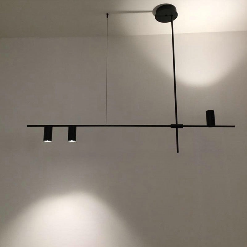 Lampadario Moderno Noreen Con Rivestimento Lungo