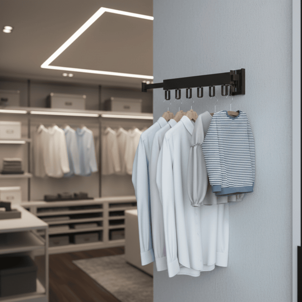 DRYFOLD – Asciugatrice da Parete Retrattile con Design Pieghevole