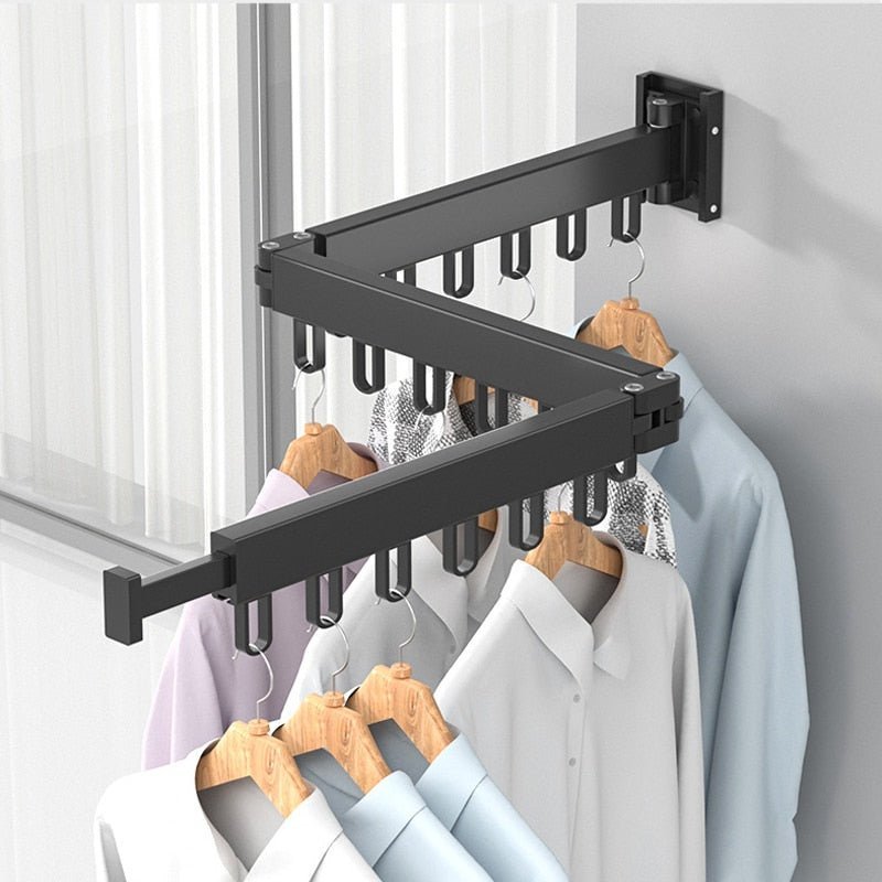 DRYFOLD – Asciugatrice da Parete Retrattile con Design Pieghevole