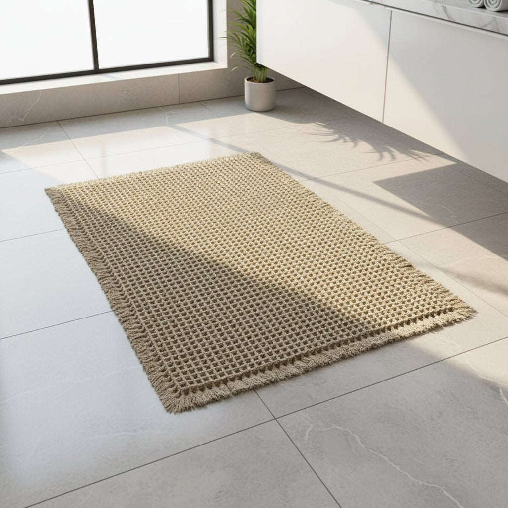 DRYMESH – Tappetino da Bagno Ultra-Assorbente e Asciugatura Rapida per il Comfort Quotidiano