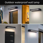 DRYSPARK LED – lampada da parete LED esterna impermeabile regolabile