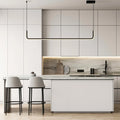 Sospensione lineare per isola cucina
