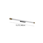 Lampada da parete a LED in alluminio PC con tubo sottile, moderna e minimalista, per il soggiorno
