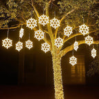 Luce a Led Impermeabile a Fiocco di Neve per Natale