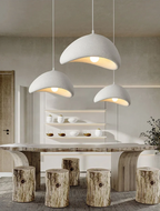 WabiGlow – Lampada a sospensione LED Wabi Sabi moderna per soggiorno, sala da pranzo e camera da letto