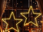 StellaLume Luci Decorativa Natalizie a Forma di Stella