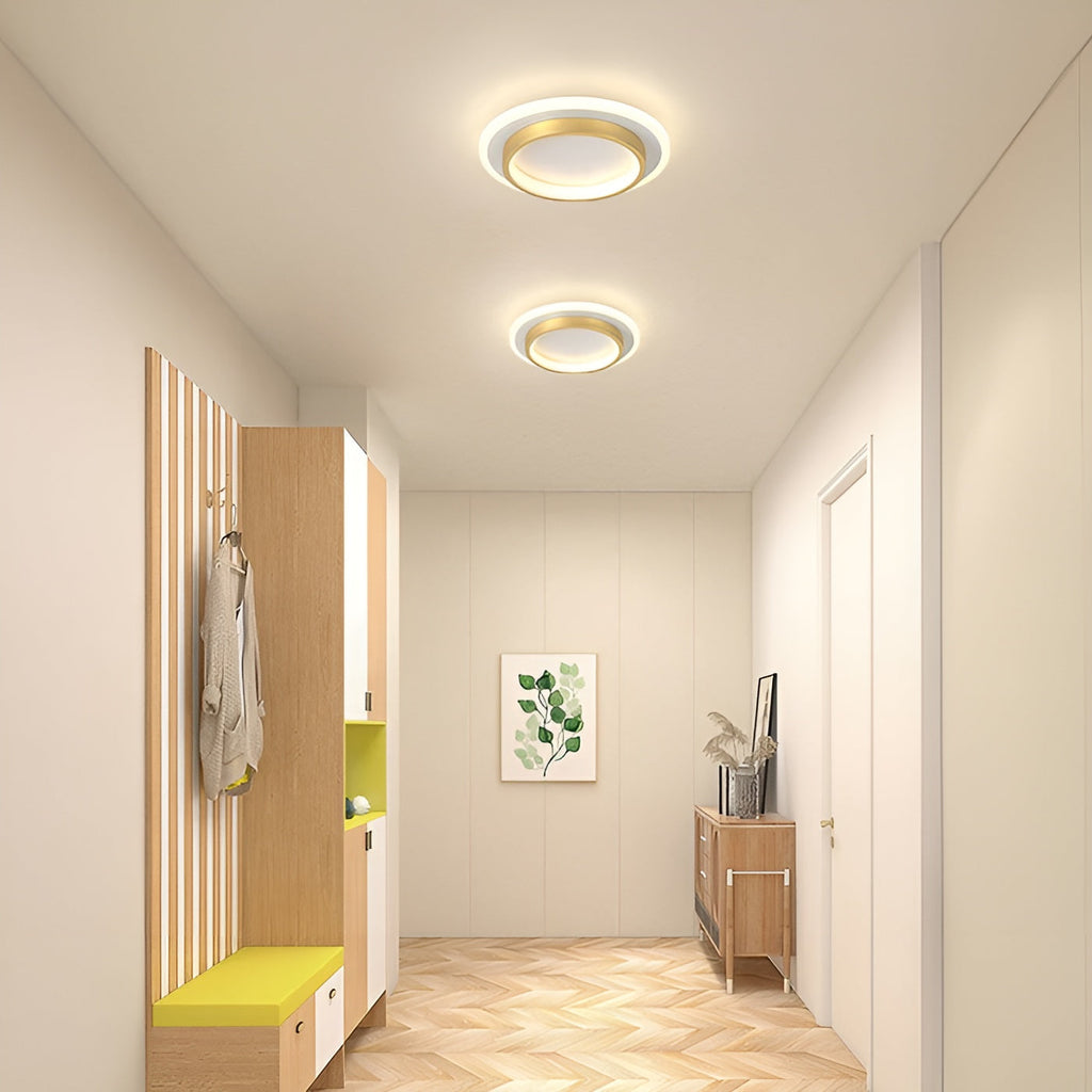 Lampada da soffitto rotonda – Design snodato e moderno | Perfetta per soggiorni e sale da pranzo