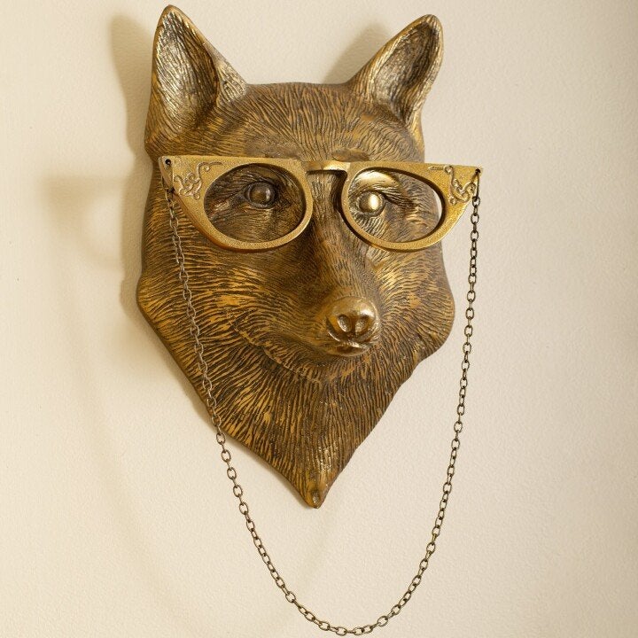 Decorazione da parete con testa di animale unica per la casa