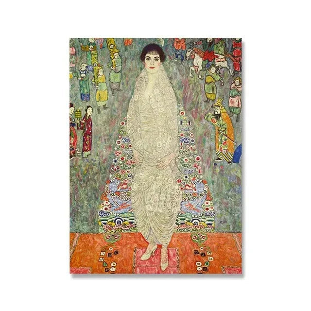 Giardino Fiorito di Gustav Klimt Arte da Parete