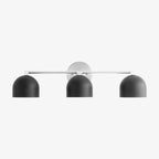 Applique da Parete in Ottone Chroma Dome per Bagno Moderno
