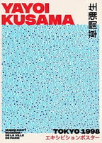 Arte da Parete in Tela Moderna di Yayoi Kusama