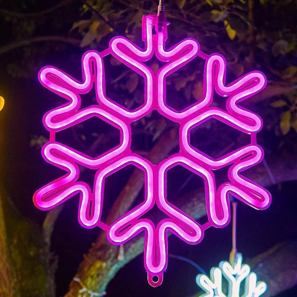 Luce a Led Impermeabile a Fiocco di Neve per Natale