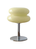 Lampada in vetro stile Macaron – elegante lampada da tavolo in vetro per un'atmosfera accogliente