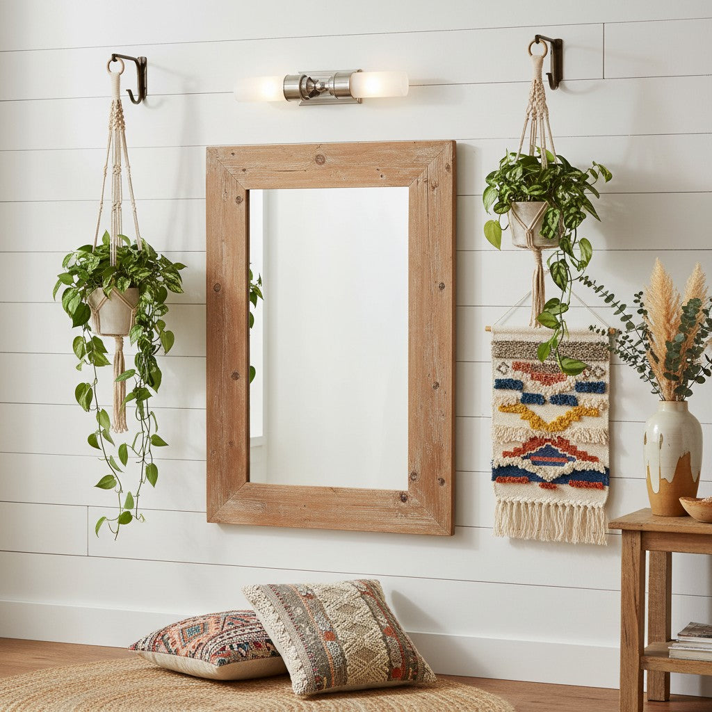 Applique da Bagno Contemporanea a Tubo in Vetro Doppio Elite