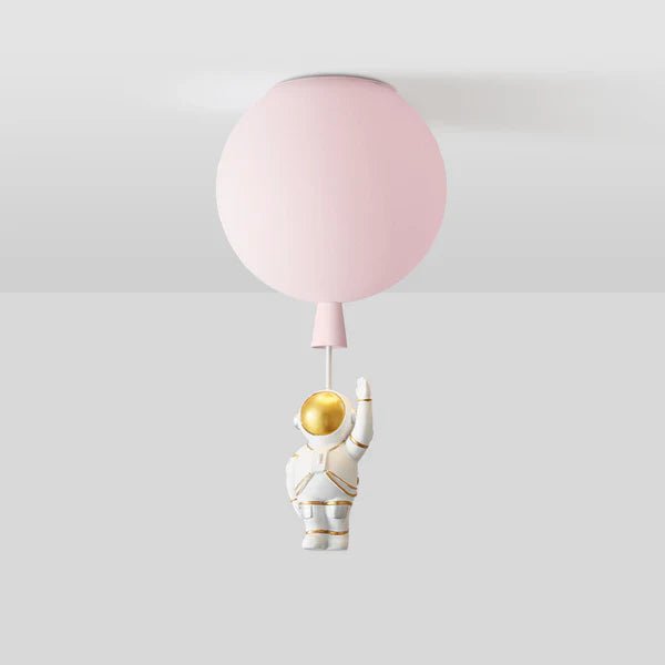Lampada da soffitto LED Moderna Luna/Astronauti