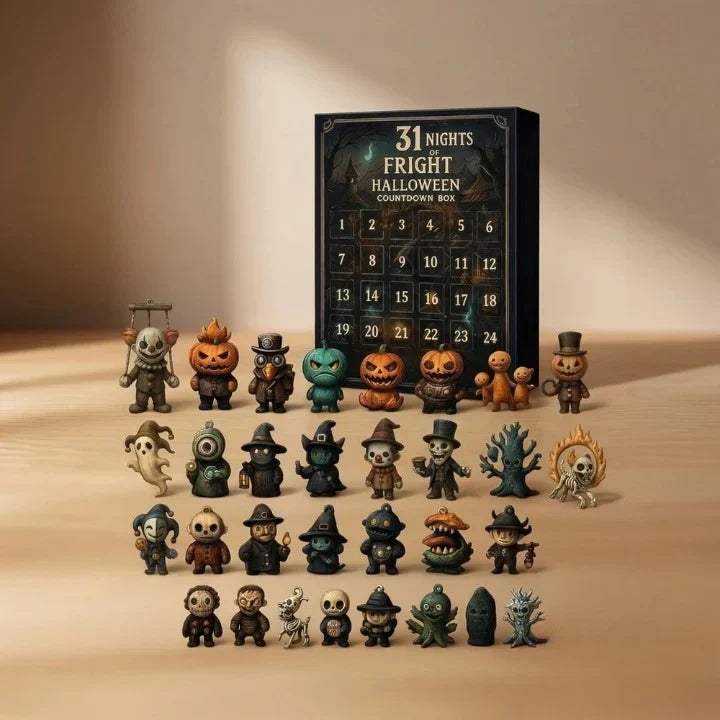 Calendario dell'Avvento di Halloween 31 Giorni – Sorprese Spettrali