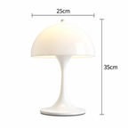 Lampada Panthella – Lampada da Tavolo Champignon di Metà Secolo con Luce Morbida Diffusa