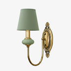 Lampada da Parete Lodge Ceramica&Tessuto&Metallo