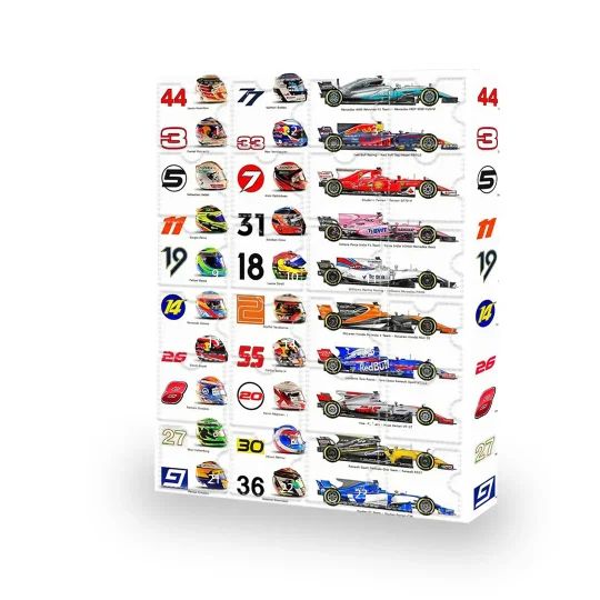 Calendario dell'Avvento Formula 1 2026 – 24 Giorni di Oggetti da Collezione