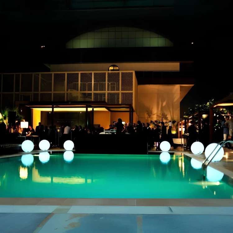 Luci da Giardino Sferiche Illuminati per Esterni con Luce Diffusa Rotonda