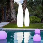 Luci da Giardino Sferiche Illuminati per Esterni con Luce Diffusa Rotonda