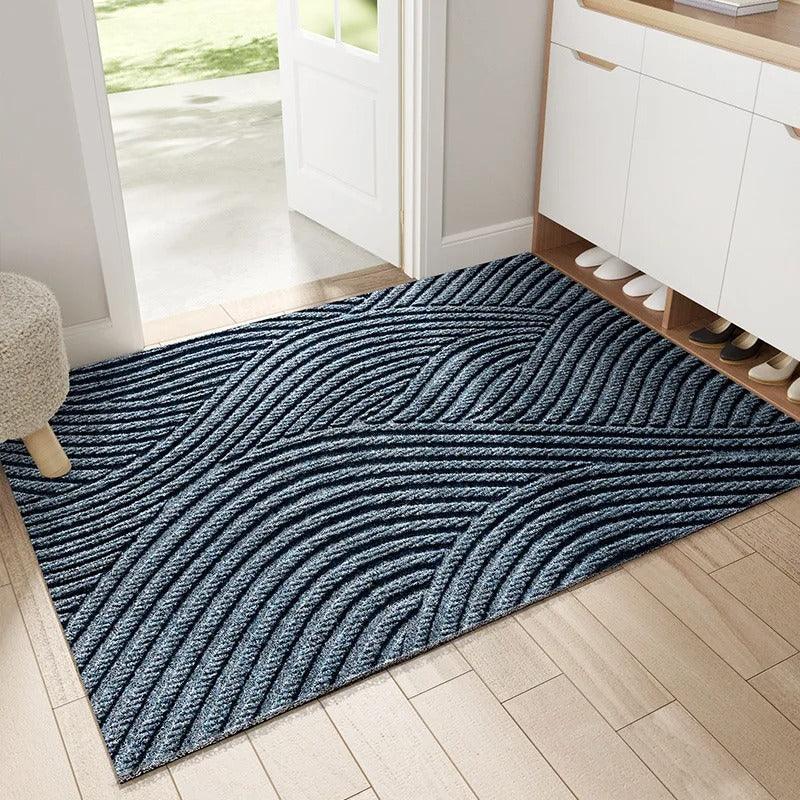 NordicMat - Tappetino nordico per porta con fondo antiscivolo e cattura sabbia