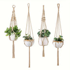 NatureKnot - Supporto per piante intrecciato a mano per giardini eleganti | 1+1 Gratis