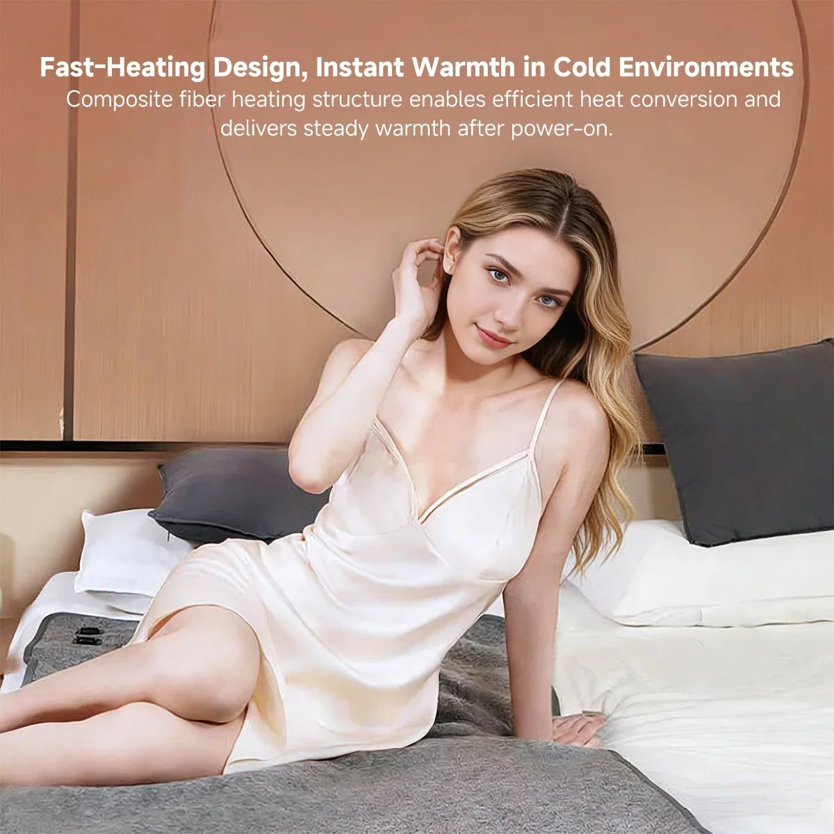 Coperta Elettrica per Tutto il Corpo – Con Timer Regolabile