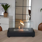 FireLuxe – Piattaforma per camino moderna con design elegante per la casa