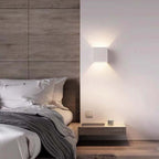 Lampada da Parete Esterna Quadrata Moderna Regolabile LED Nexu