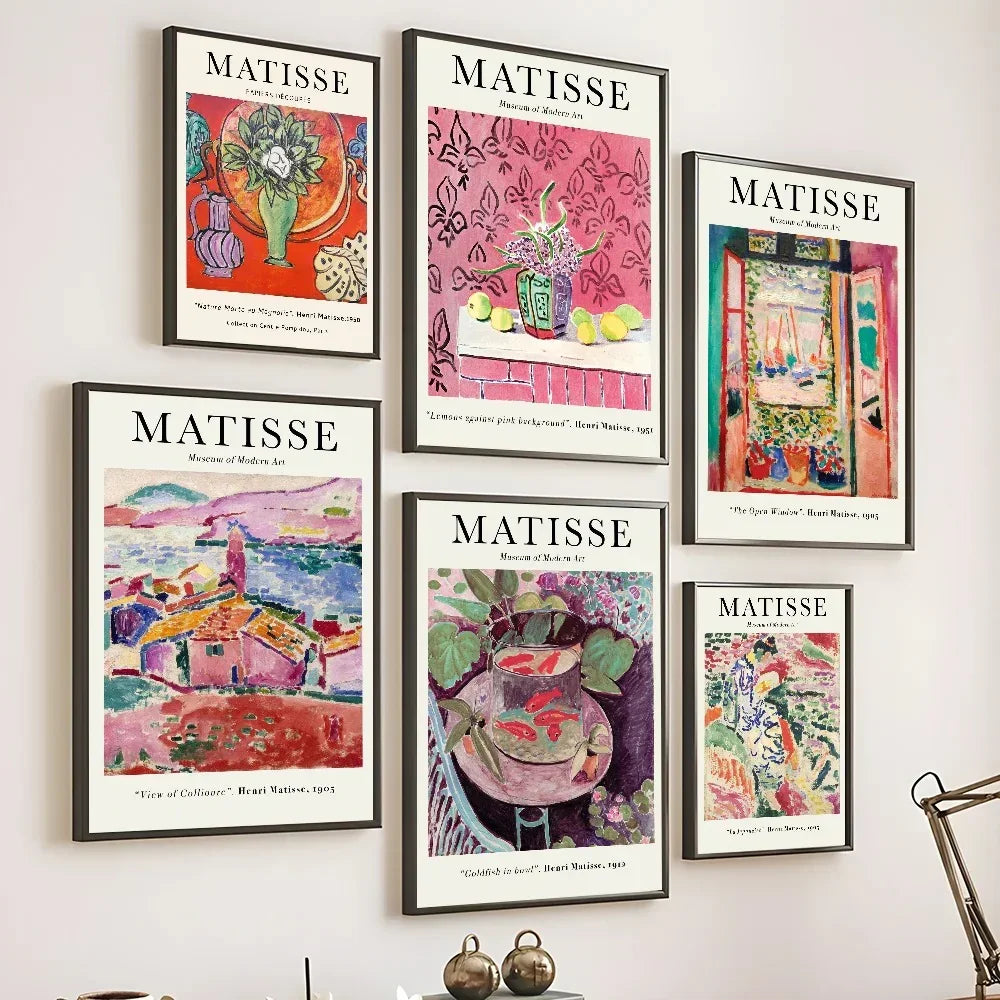 Collezione di Arte da Parete Carta Intagliata di Henri Matisse