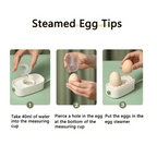 EGGFLAIR – Bollitore e Poacher Elettrico per Uova con 3 Impostazioni di Cottura per una Preparazione Facile della Colazione