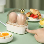 EGGFLAIR – Bollitore e Poacher Elettrico per Uova con 3 Impostazioni di Cottura per una Preparazione Facile della Colazione