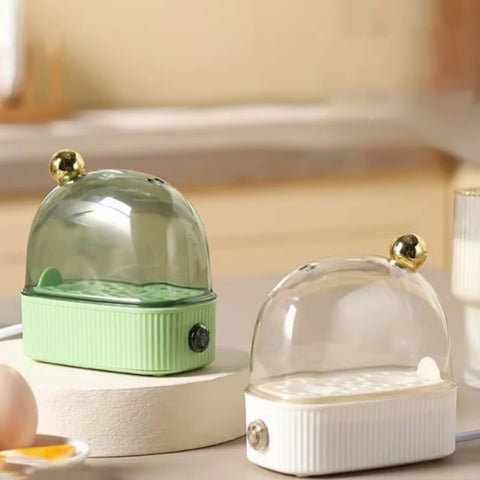 EGGFLAIR – Bollitore e Poacher Elettrico per Uova con 3 Impostazioni di Cottura per una Preparazione Facile della Colazione