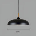 Lampada a sospensione in legno di quercia – Illuminazione da soffitto minimalista in stile scandinavo