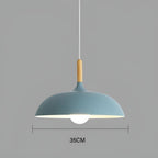 Lampada a sospensione in legno di quercia – Illuminazione da soffitto minimalista in stile scandinavo