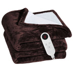 Coperte Elettriche in Flanella – Coperta Termica Extra Morbida per Notte Fredde